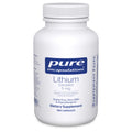 Pure Encapsulations Lithium (Orotate) 5 mg, 180 Capsules | Brain Support Supplement, with N-Acetyl-L-Cysteine (NAC) for Memory and Brain Behavior*, Gluten-Free and Non-GMO