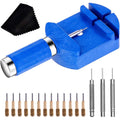 Buy now Cridoz Watch Link Removal Tool Kit - Replacement Pins and Pin Punches for Bracelet Sizing, Strap Adjustment and Repair Default at indiglob india