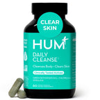 HUM Daily Cleanse Skin Health Supplement, Clear Skin Support, 60 Count