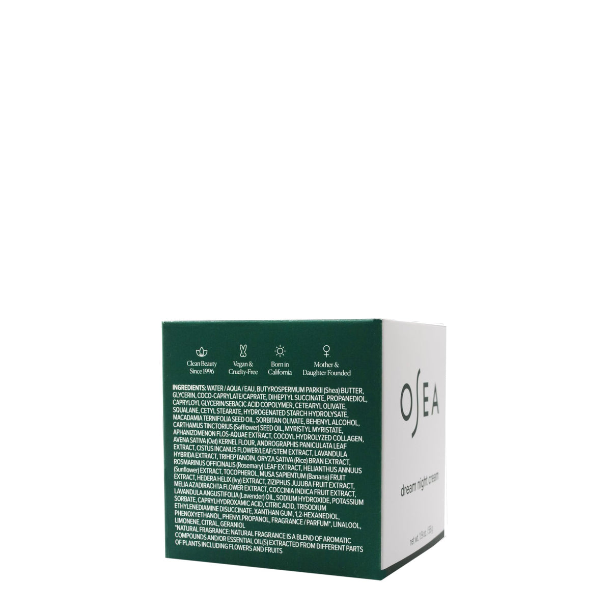 OSEA Dream Night Cream with Bio-Retinol - Anti-Aging Hydrating Face Cream with Algae-Derived Bio Retinol - Plumps, Firms, & Smooths Line and Wrinkles