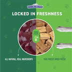 Nutri Bites Freeze Dried Beef Liver Dog & Cat Treats, Single Ingredient, 27 Ounce Bag