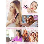 Hair Wax Stick & Slick Back Hair Brush – Frizz Control for Women & Kids, Non-Greasy & No Residue – Smooths Flyaways, Creates Sleek Ponytails & Buns – Styling Accessories & Teen Girl Gifts Trendy Stuff