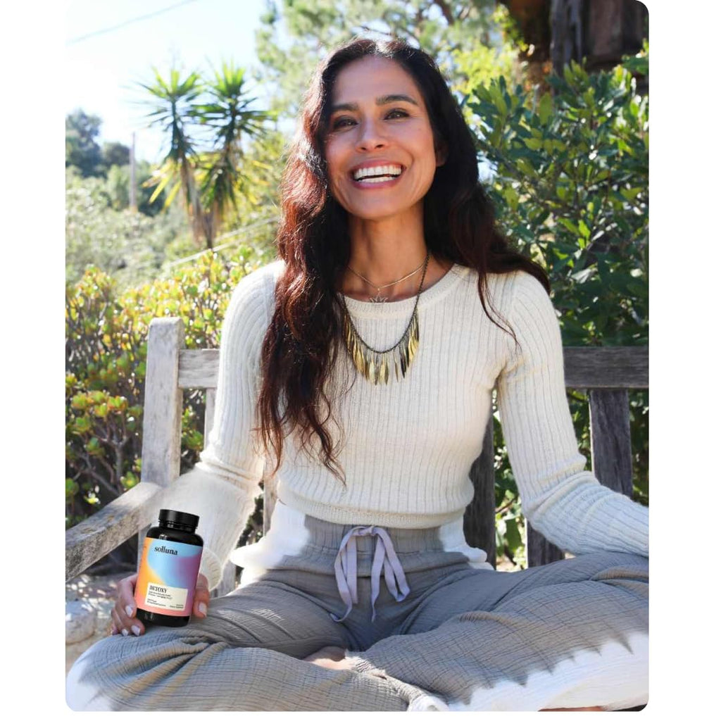 Detoxy by Solluna — Oxygenated Magnesium Oxide Colon Cleanse with Asc2P — Natural, Non-Laxative Detox for Bloating & Digestive Health — Kimberly Snyder (90CT) Vegan & Non-GMO