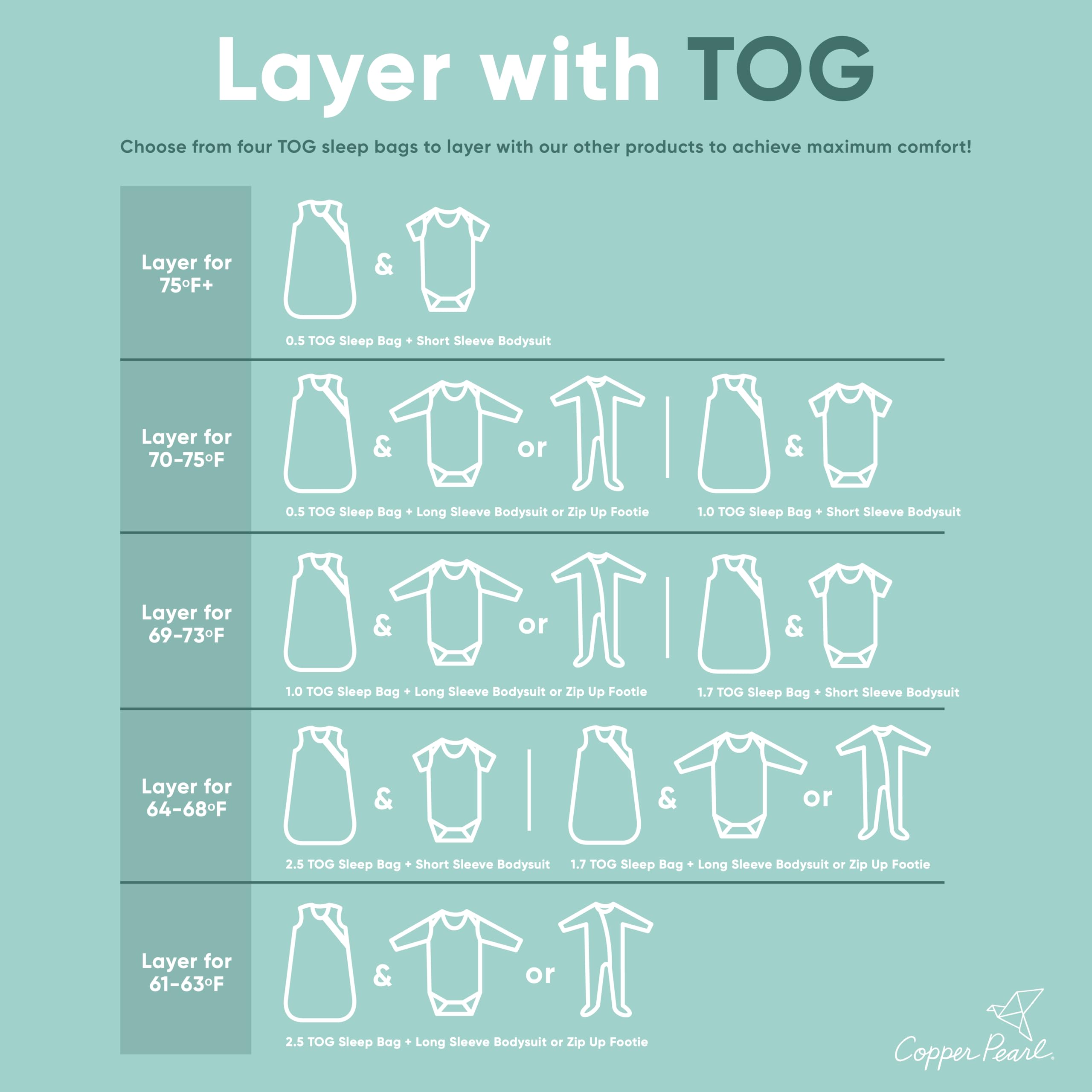 Buy now Copper Pearl Premium 3-Layer Knit Sleep Bag 1.0 TOG Disney Princess at indiglob india