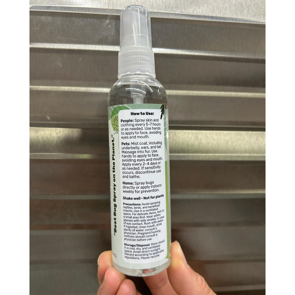 Cedarcide Original Bug Spray | Repel & Kill Fleas, Ticks, Mosquitoes, Mites, Ants & Chiggers | for use on People, Pets & Home | Natural Cedar Oil | Eco-Friendly | 4 Oz