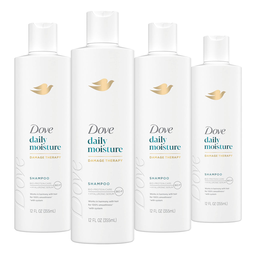 Dove Daily Moisture Shampoo with Bio-Protein Hair Care Technology, 28 Fl Oz