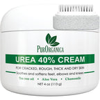 Buy now Urea 20% Healing Cream 4 oz - Best Callus Remover - Moisturizes and Rehydrates Hands, Feet and Knees to a Healthy Appearance - Soothes and Softens Thick, Cracked, Rough Dead and Dry Skin With Pumice Stone and Brush at indiglob india