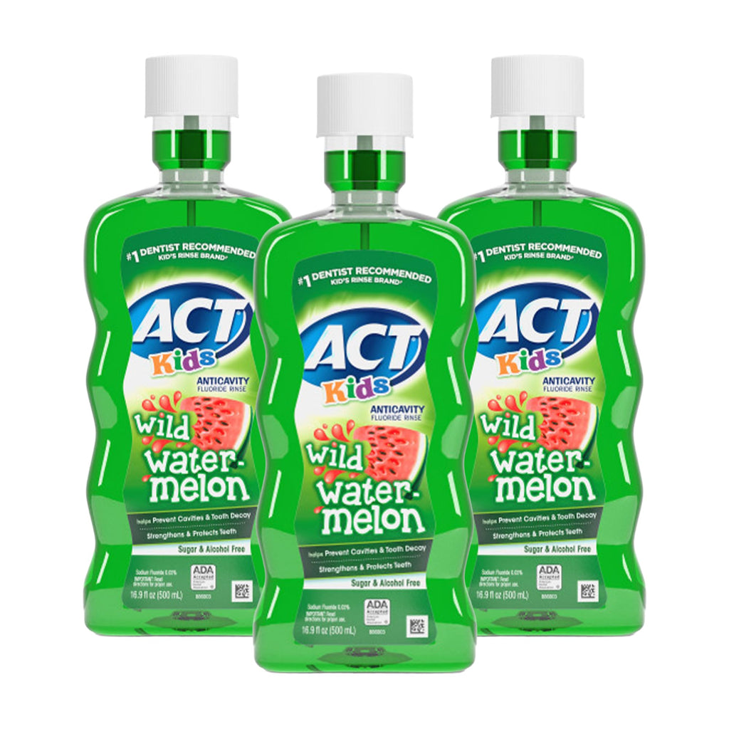 Buy now ACT Kids Anticavity Fluoride Rinse Groovy Grape 16.9 fl. oz. Accurate Dosing Cup, Alcohol Free at indiglob india