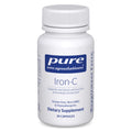 Pure Encapsulations Iron-C, 30 Capsules | 15 mg - 175 mg Vitamin C, Red Blood Cell Support*, Energy Production, Highly Bioavailable Iron Pill, for Women and Men
