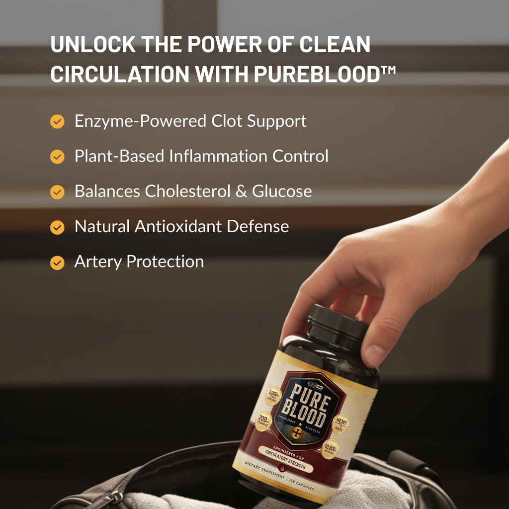 Cleanform PureBlood Circulatory Wellness Formula, 120 Vegetarian Capsules