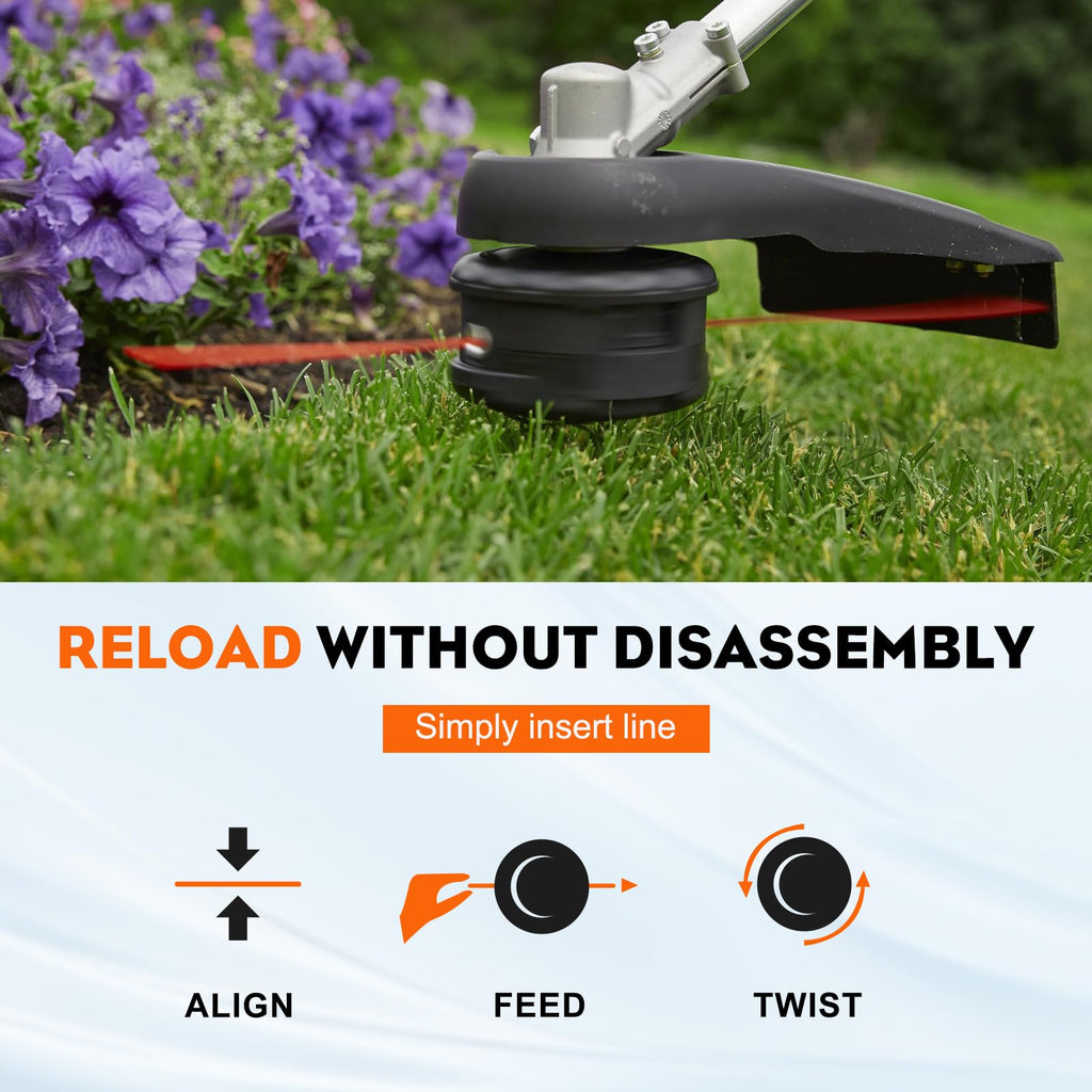 Hipa Speed Feed 400 Trimmer Head for Echo SRM 225 Trimmer Universal Fit