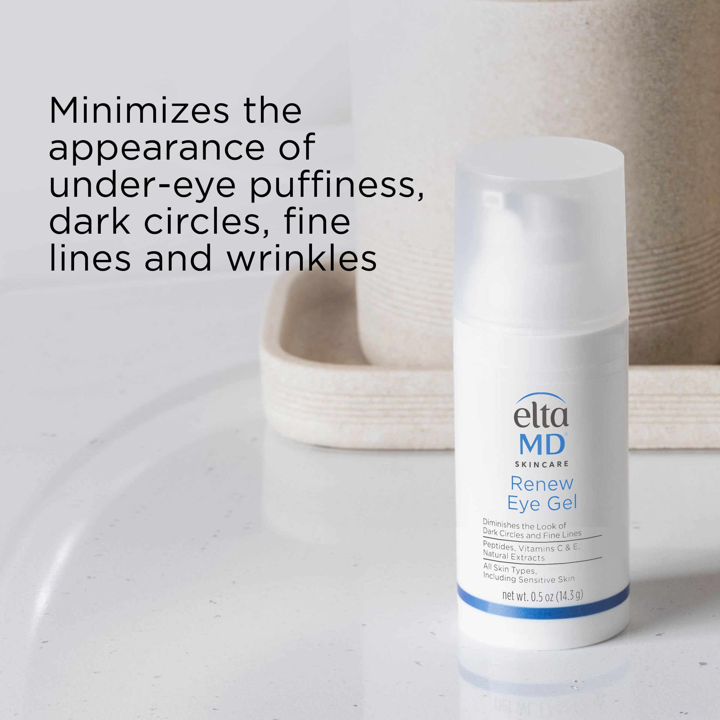EltaMD Skin Recovery Amino Acid Foaming Face Wash, Fragrance-Free | Gentle Cleanser For Sensitive Skin, Removes Makeup And Sunscreen, Reduces Facial Redness, Non-comedogenic