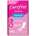 Carefree Panty Liners, Regular Liners, Wrapped, Unscented, 148ct