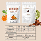 Pumpkin Seed Oil Capsules with Saw Palmetto, 300 Softgels