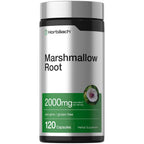 Horbäach Marshmallow Root Capsules | 120 Count | Non-GMO & Gluten Free