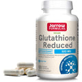 Buy now Jarrow Formulas Glutathione Reduced 500 mg - 120 Veggie Capsules - Intracellular Antioxidant - Quality Glutathione Supplements - Supports Recycling of Vitamins C & E - Non-GMO - Gluten Free - Vegan Unflavored 120 Count (Pack of 1) at indiglob india