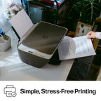 HP DeskJet 2955 Wireless All-in-One Color Inkjet Printer, Scanner, Copier, Best-for-Home, 3 Month Trial of Instant Ink Included, AI-Capable (A24HJA)