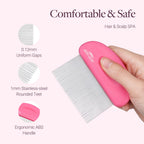 GOO GOO Tape Remover Comb, Professional Stainless Tape Remover Scraper Tool