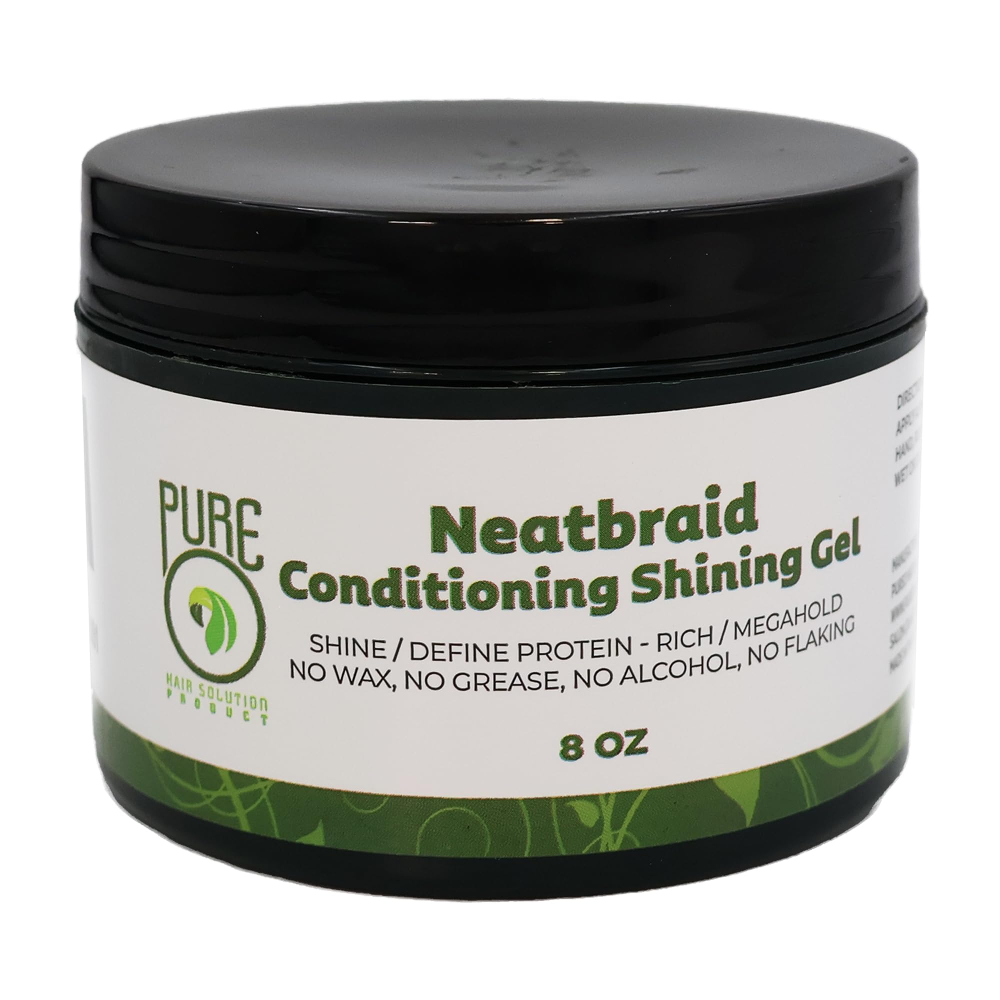 Pure O Natural Neatbraid Beauty Professional Conditioning Shining Gel 16 oz