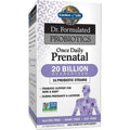 Garden of Life Dr. Formulated Probiotics Once Daily Prenatal - Acidophilus and Bifidobacteria Probiotic Support for Mom and Baby – Shelf Stable - Gluten, Dairy, and Soy-Free - 30 Vegetarian Capsules