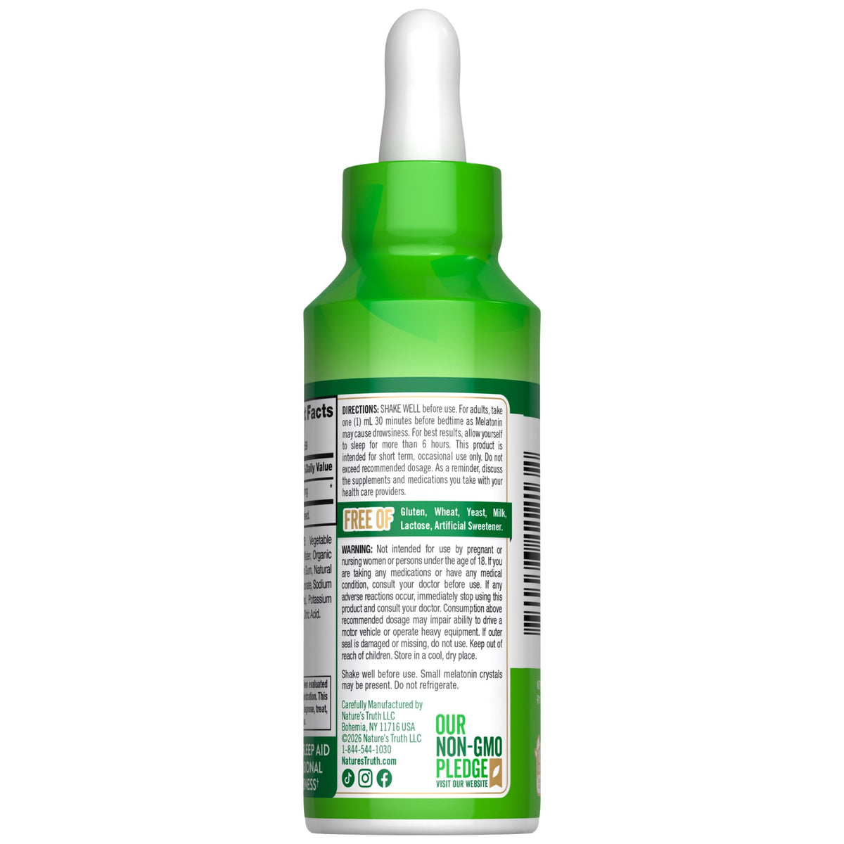 Nature's Truth Melatonin Liquid | 10 mg