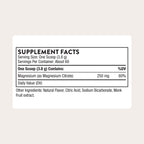 THORNE Magnesium Citrate Powder, 250 mg, Citrus Berry, 60 Servings