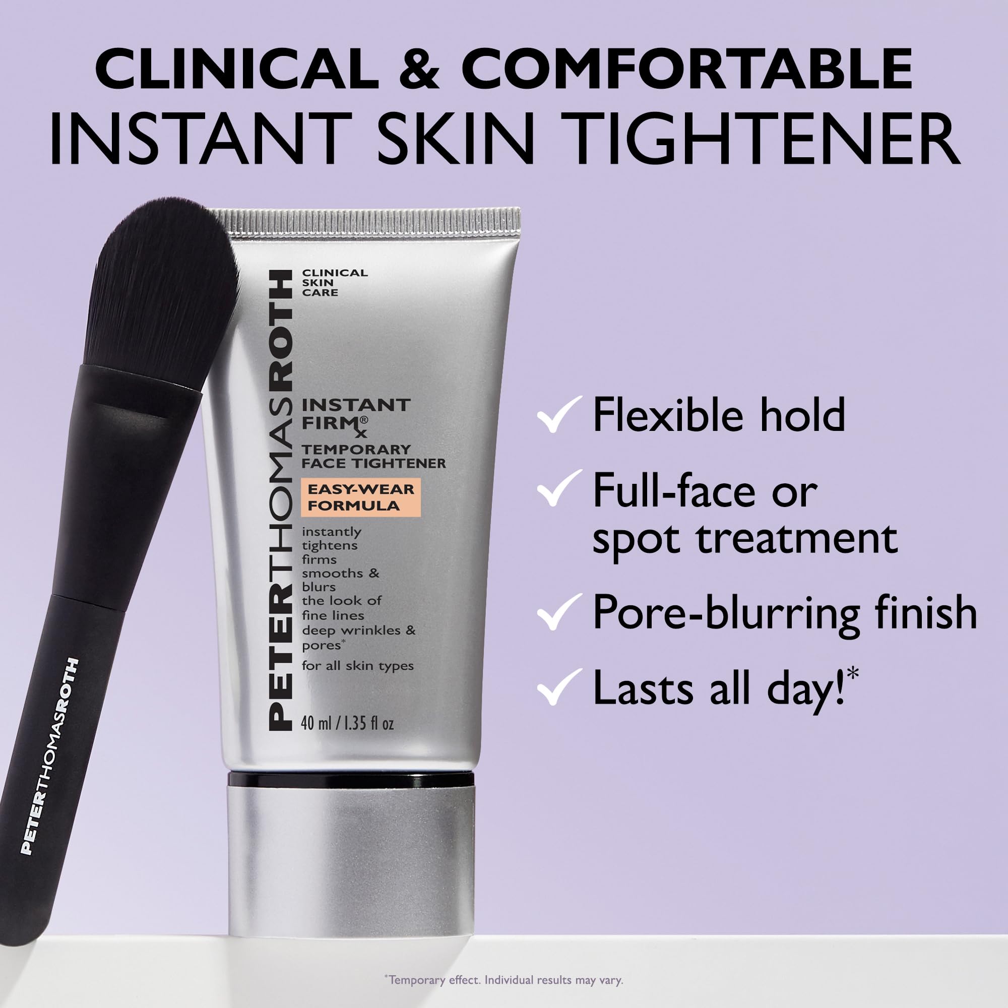 Peter Thomas Roth | Instant FIRMx® Temporary Face Tightener Easy-Wear Formula |For Firming & Smoothing Fine Lines, Deep Wrinkles and Pores