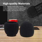 Buy now Foam Microphone Windscreen for Blue Yeti - Professional Pop Filter for 2.5 Inch Diameter Microphones Sponge Mic Cover 2Pcs at indiglob india