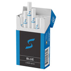 STEP Blue Light Smooth Herbal Cigarettes - Full Carton - Tobacco & Nicotine Free - Tastes Like a Real Cigarette (10 Boxes = 200ct)