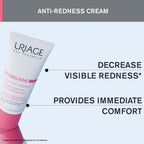 Buy now URIAGE Roseliane Anti-Redness Cream with Green Pearls, Shea Butter, Ginseng & Algae Extracts | Soothes, Hydrates, Reduces Visible Redness, Paraben-Free, Non-Comedogenic, 40 mL / 1.35 oz at indiglob india