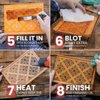 Scorch Marker Scorch Paint, Heat Activated Wood Burning Paint, 2 fl oz