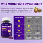 Melatonin 30mg Gummies for Adults - Sugar Free Melatonin Gummies | Maximum Strength with Magnesium, B6, GABA & Botanical Blend - Non-Habit Forming, Vegan, Non GMO, Natural Mixed Berry Flavor