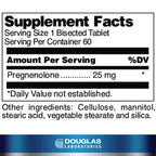 Douglas Laboratories Pregnenolone (25 mg), 60 Tablets