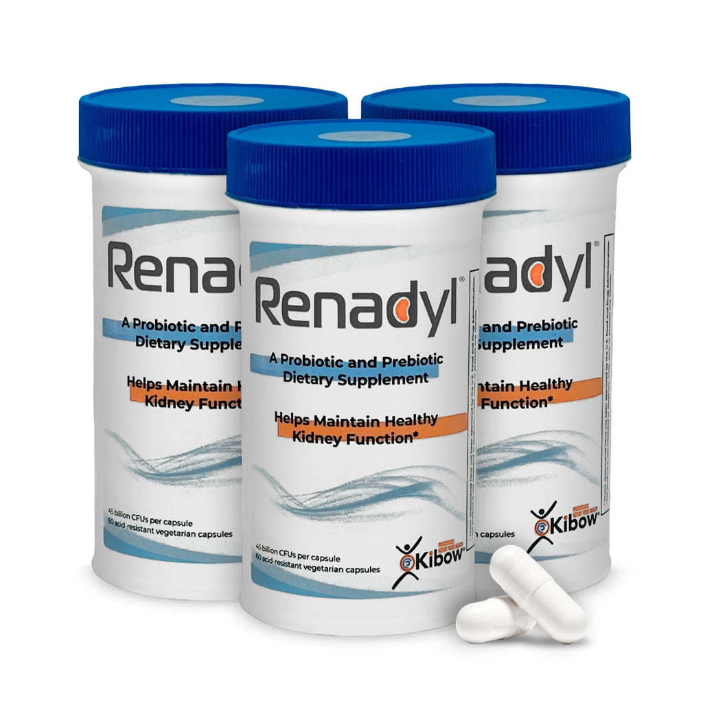 Renadyl Probiotic, 180 Capsules (1 Bottle, 1 Month Supply)