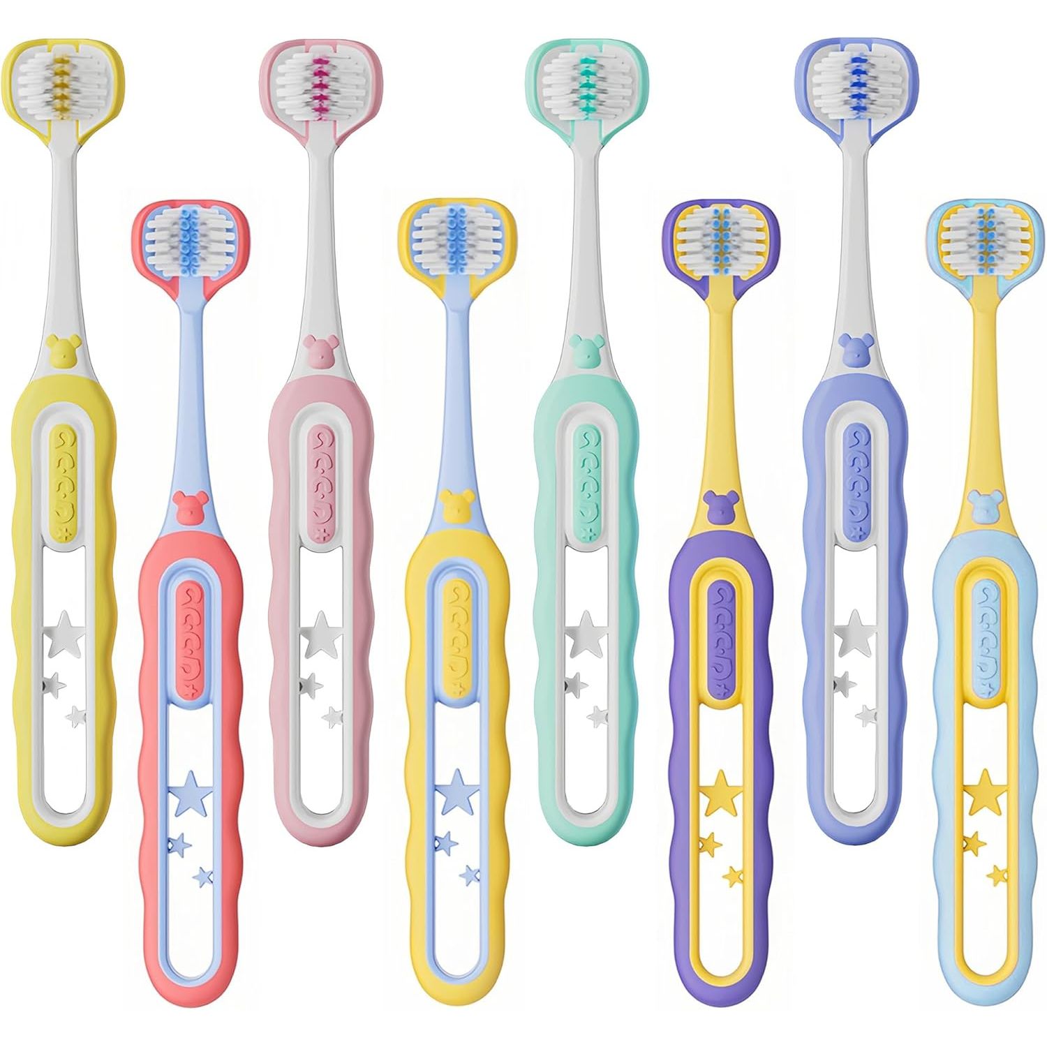 Buy now Baby Tongue Cleaner, Baby Toothbrush, 42Pcs Disposable Infant Toothbrush Clean Baby Mouth,Gauze Gum Cleaner Toothbrush Baby Oral Cleaning Stick Dental Care for 0-36 Month Baby+Free 1 Finger Toothbrush 1 Count (Pack of 8) at indiglob india