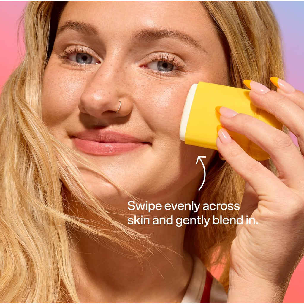 Bubble Skincare Sun Rise Mineral Face Sunscreen Stick SPF 40, 0.7 Oz