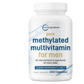Micro Ingredients Pure Methylated Multivitamin for Men, 240 Capsules | 30 Essential Nutrients with Activated B Complex & Methylfolate + Saw Palmetto, Ginseng, Maca, Lycopene, Vitamin D3 & Zinc