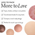 LAURA GELLER Glam on the Run Face, Eye & Lip Travel Makeup Palette