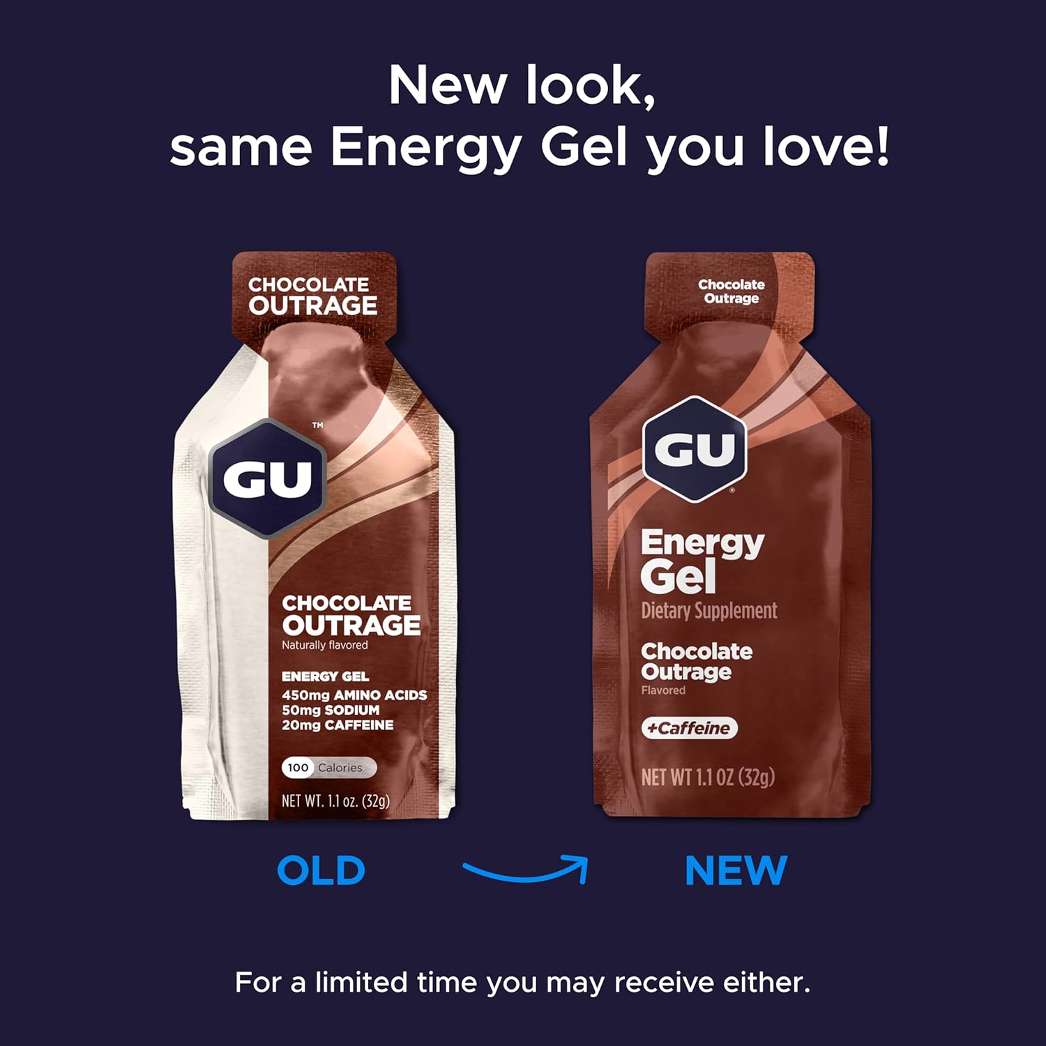 Buy now GU Energy Original Sports Nutrition Energy Gel, Vegan, Gluten-Free, Kosher, and Dairy-Free On-the-Go Energy for Any Workout, 8-Count, Tri-Berry at indiglob india