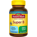 Super B Energy Complex, Dietary Supplement for Brain Cell Function Support, 60 Softgelss,…