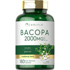 Buy now Carlyle Bacopa Monnieri Capsules | 180 Capsules | Gluten Free Supplement Default at indiglob india