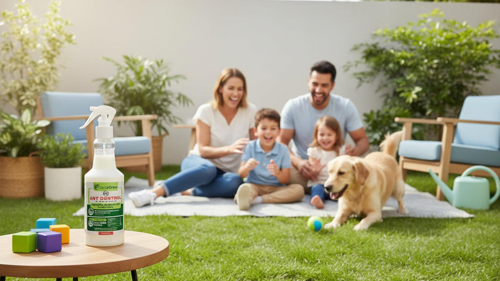 All-Natural Ant Control & Repellent Spray (16oz) – Ready-to-Use Peppermint, Clove & Geraniol Essential Oil Pest Defense – Safe for Indoors, Outdoors, Kids & Pets