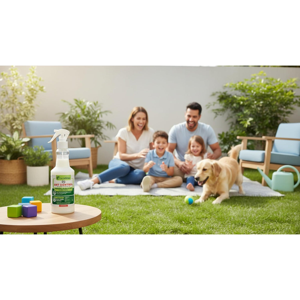 All-Natural Ant Control & Repellent Spray (16oz) – Ready-to-Use Peppermint, Clove & Geraniol Essential Oil Pest Defense – Safe for Indoors, Outdoors, Kids & Pets