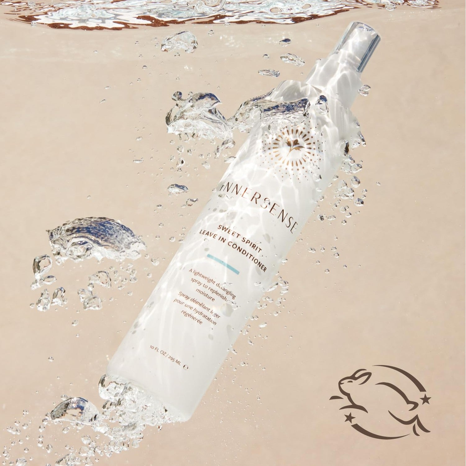 INNERSENSE Organic Beauty - Sweet Spirit Leave-In Conditioner (2oz, 2-Pack) | Lightweight Leave-In Conditioner | Detangles, Softens + Fights Frizz for All Hair Types | Non-Toxic, Clean Haircare