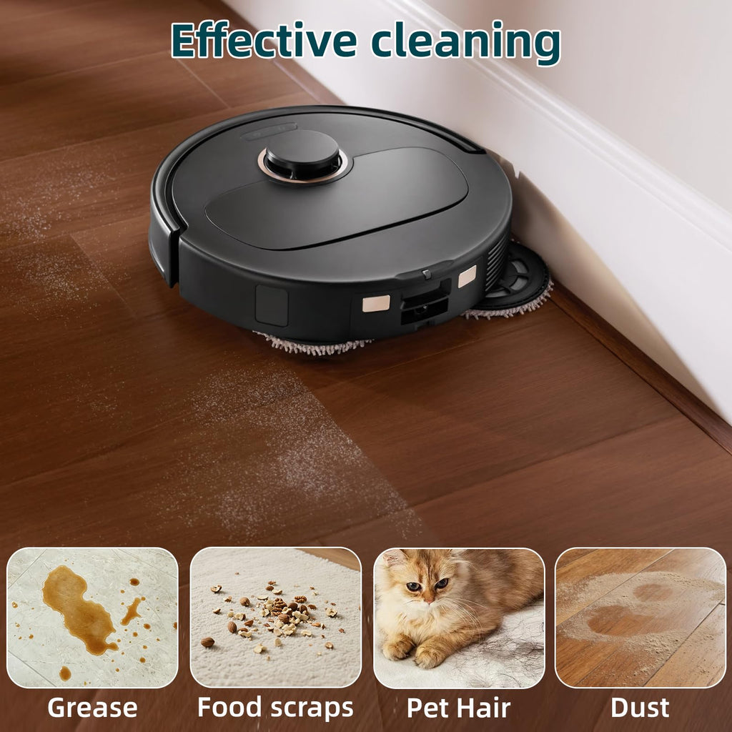 2 Pack Floor Cleaning Solution for Roborock All Series Vacuum Robot
