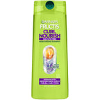 Garnier Fructis Curl Nourish Moisturizing Shampoo for Curly Hair, Plant Protein and Coconut Oil Formula, Up to 48HR of Curl Definition, Sulfate Free & Vegan, 22 Fl Oz (Packaging May Vary)