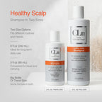 CLn Shampoo with Salicylic Acid – 3 fl oz, Clarifying Anti Dandruff Shampoo for Oily Hair, Itchy or Flaky Scalp Prone to Dandruff, Folliculitis & Seborrheic Dermatitis, Hypoallergenic Formula