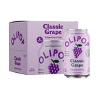 Buy now OLIPOP Prebiotic Soda Pop, Classic Grape, Prebiotics, Botanicals, Plant Fiber, 12 fl oz (4 Cans) at indiglob india