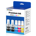 Ink Refill Bottles Combo Pack Compatible for T502 ET-3850 ET-3760 ET-2850 ET-4850 ET-4760 ET-2760 ET-2980 ET-2988 ET-3830 ET-3750 ET-15000 ET-2750 (2BK C M Y)