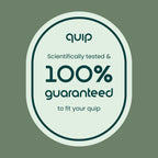 quip Sonic Toothbrush Small Replacement Heads for Kids, 9 Months, 3 Pack
